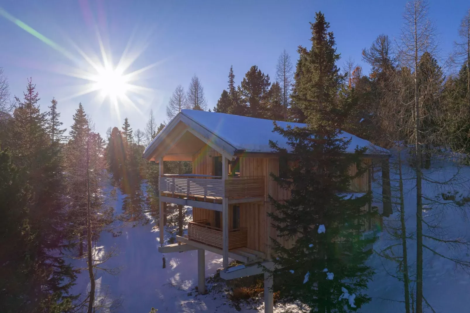 Naturchalets Turracher Höhe 15-Exterieur winter
