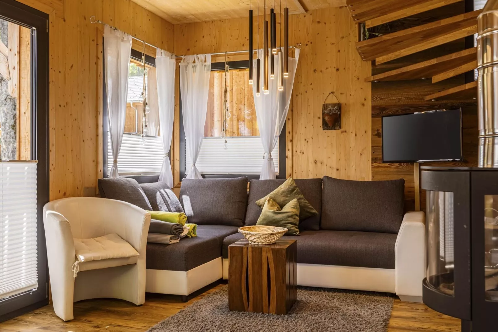 Kreischberg Chalets 43b-Woonkamer