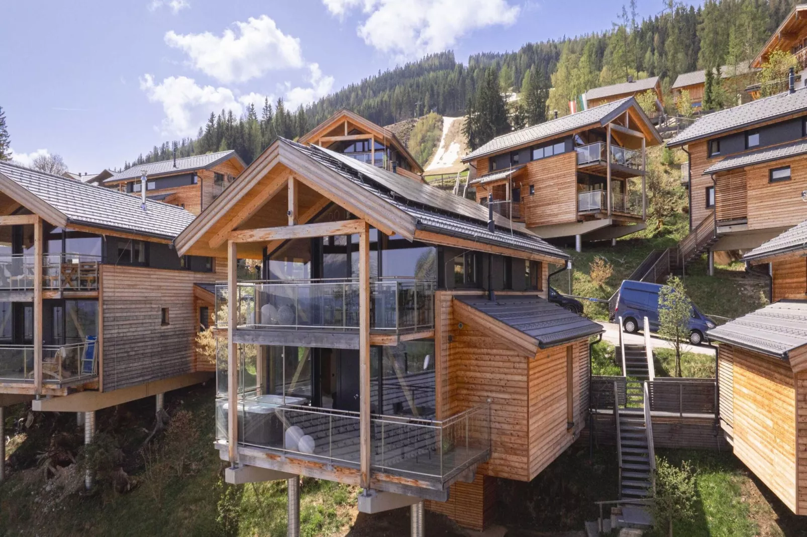Alpenchalets Reiteralm 6-Buitenkant zomer