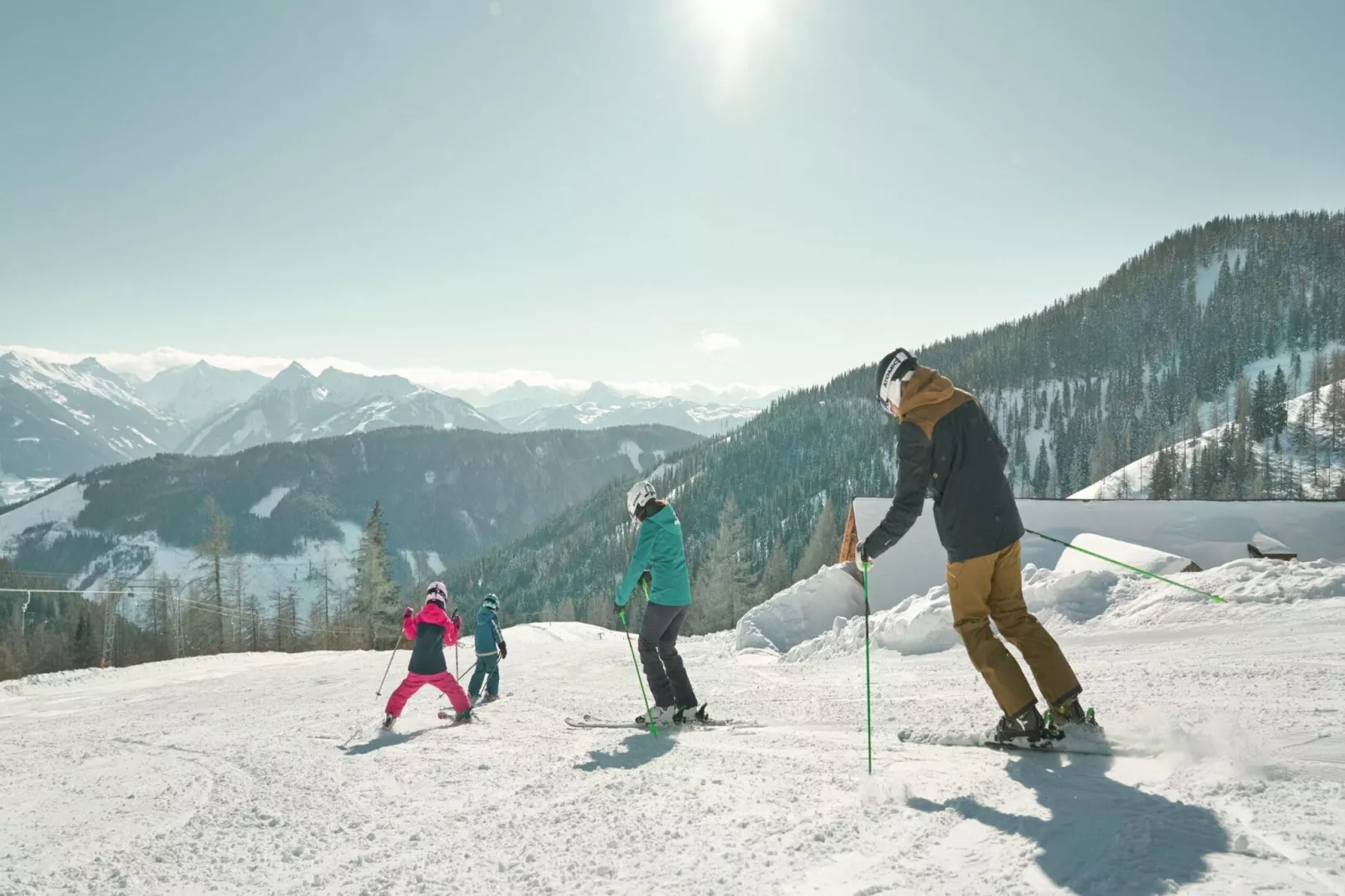 Alpenchalets Reiteralm 6-Gebied winter 5km