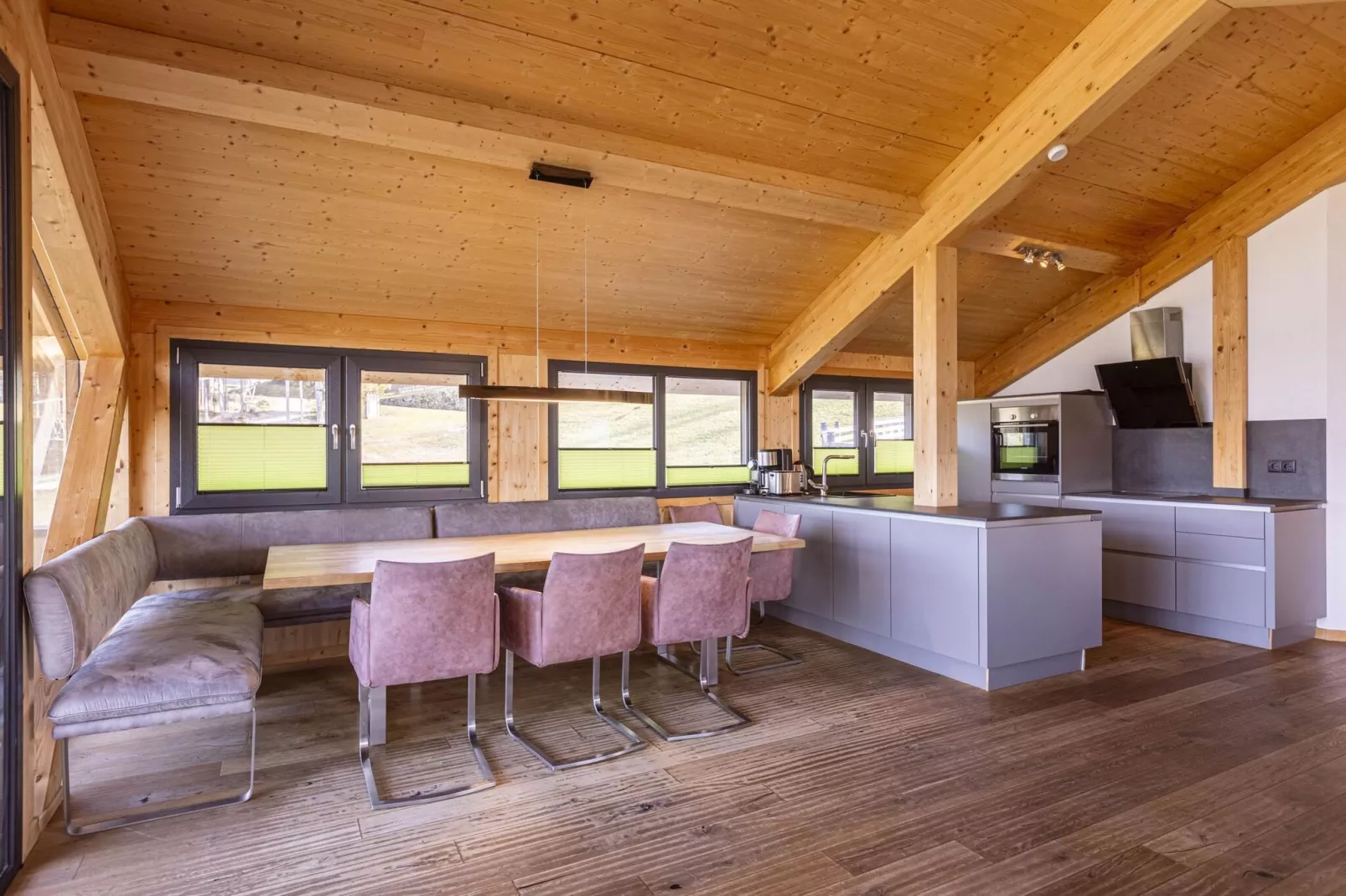 Alpenchalets Reiteralm 9-Woonkamer