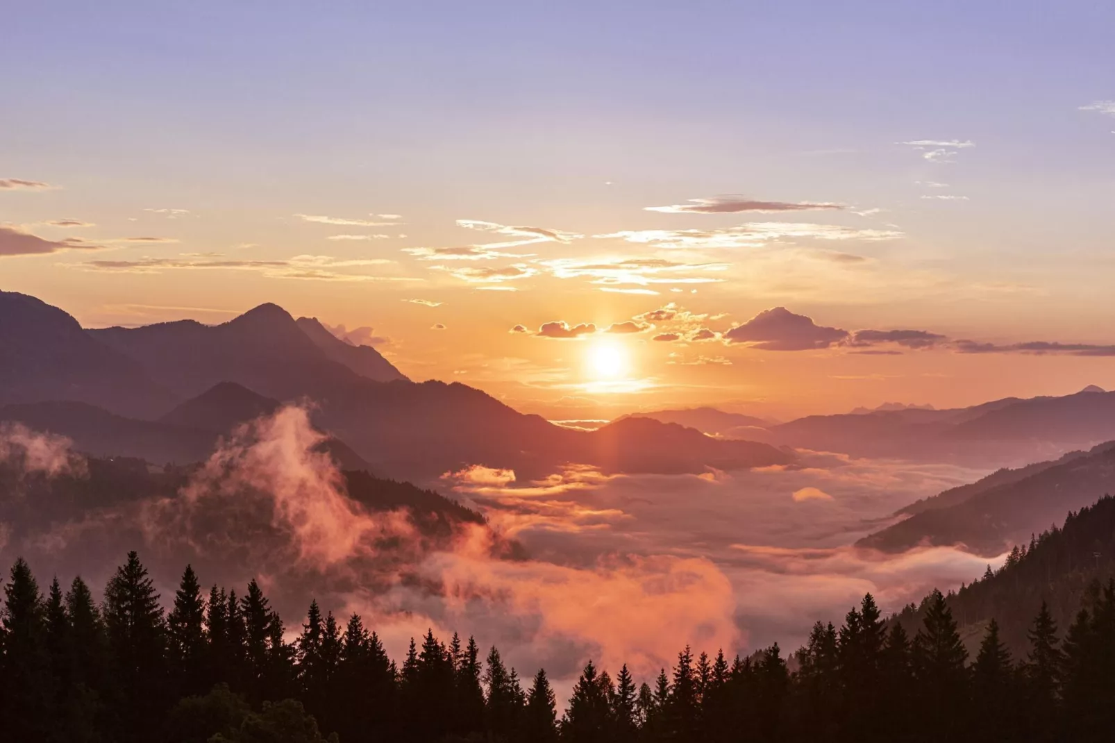 Alpenchalets Reiteralm 13a-Uitzicht zomer