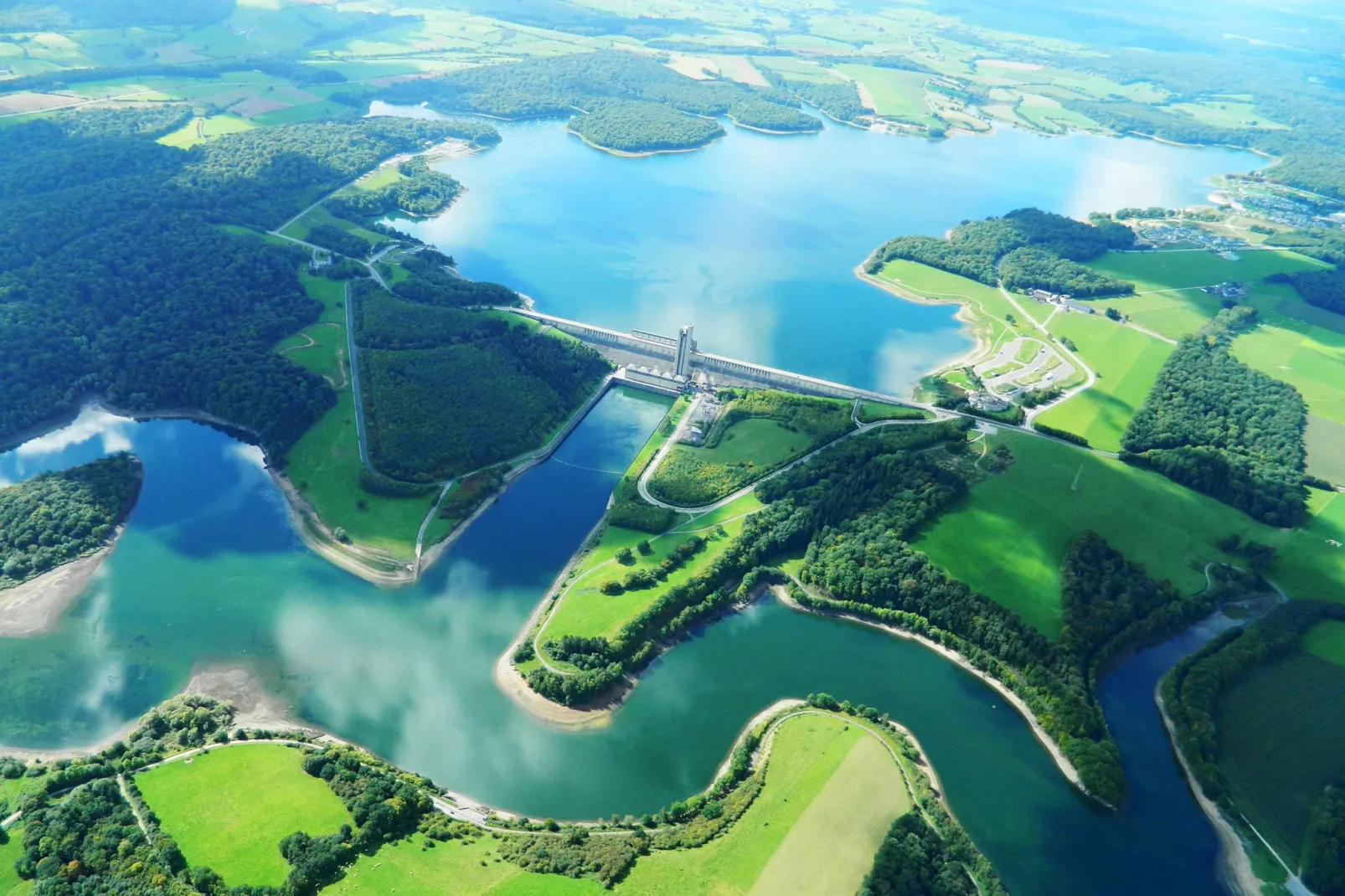Domaine Golden Lakes Village 4-Gebieden zomer 1km