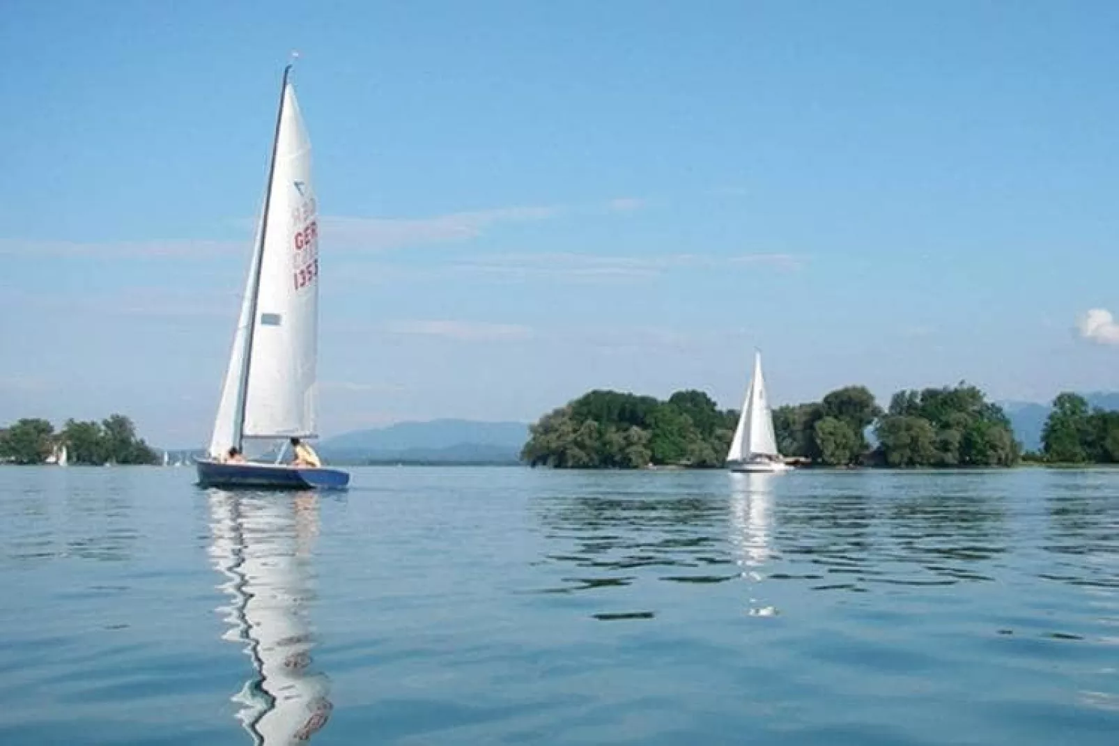 Domaine Golden Lakes Village 4-Gebieden zomer 1km