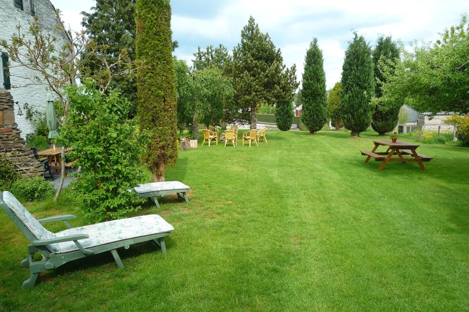 Le Domaine des Arts-Tuinen zomer
