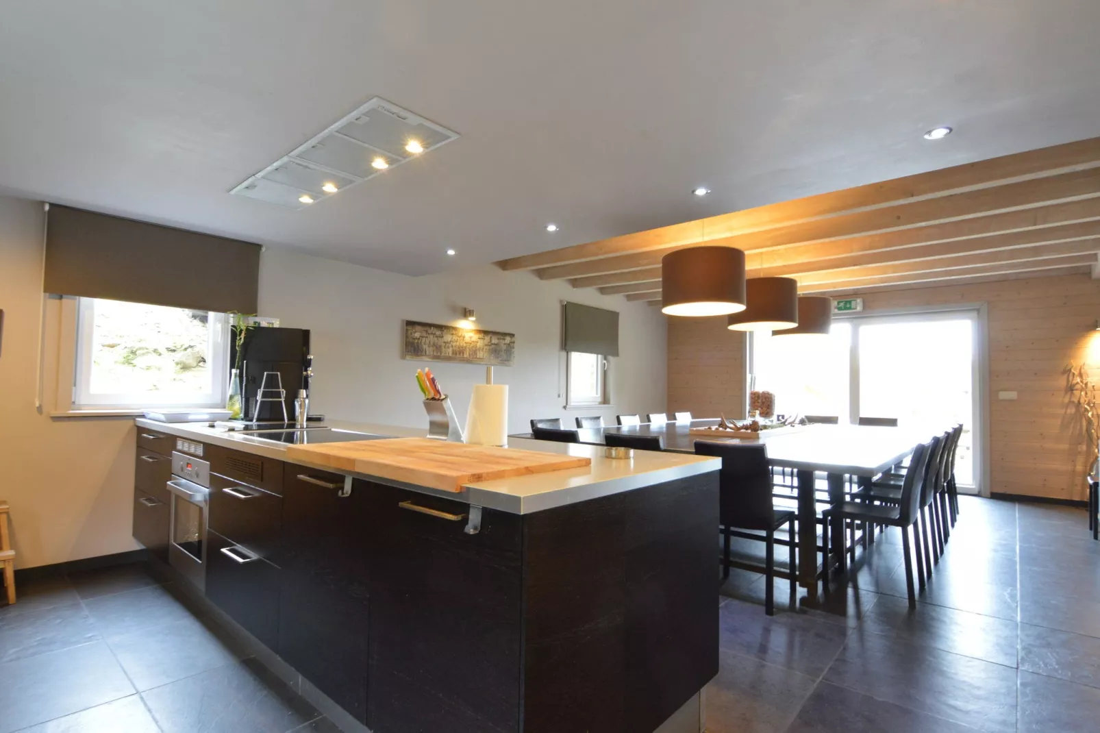 Le Lodge à 8 Brins-Keuken