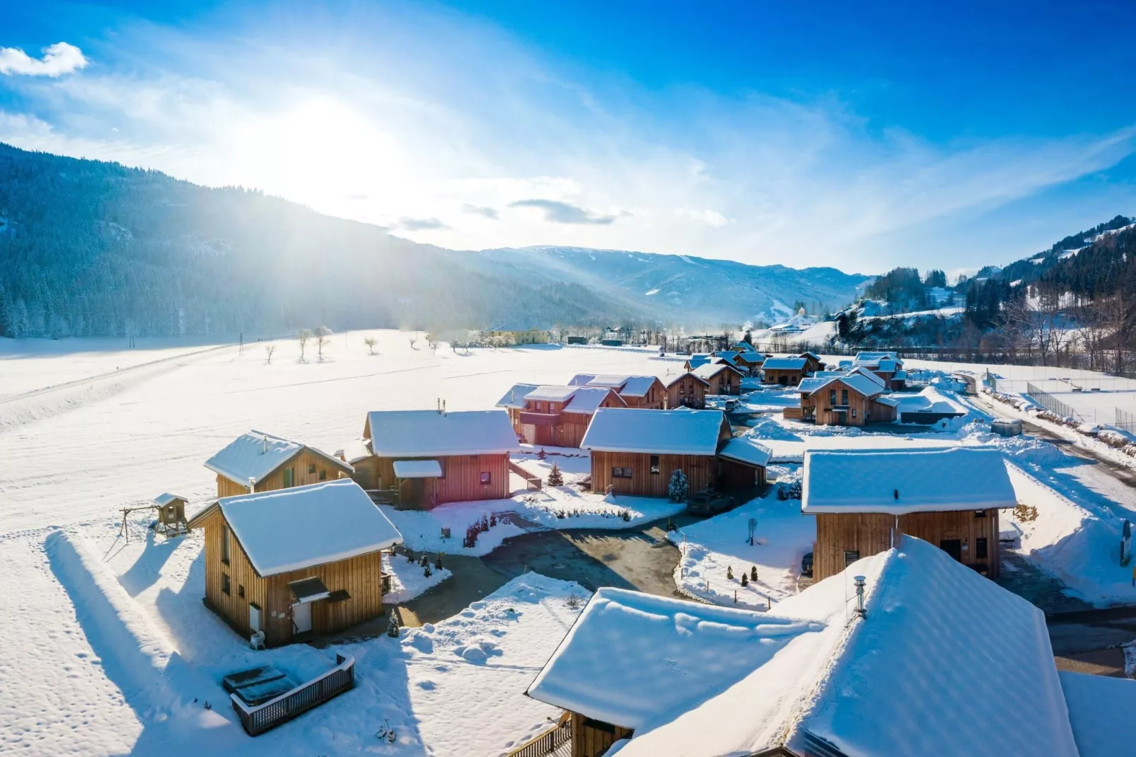 Feriendorf Murau 2a-Gebied winter 1km