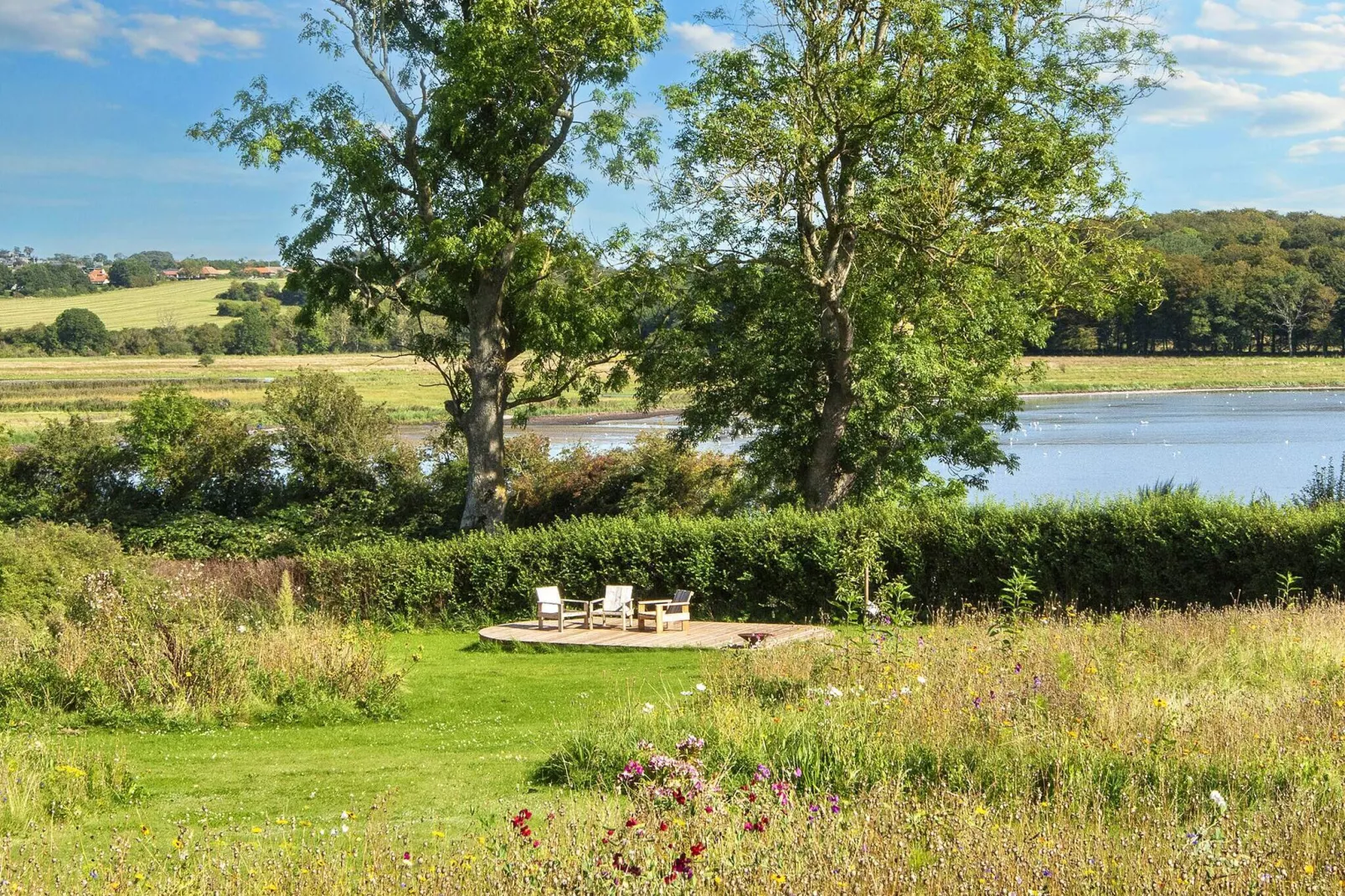 4 sterren vakantie huis in Rønde-By Traum-Waterzicht