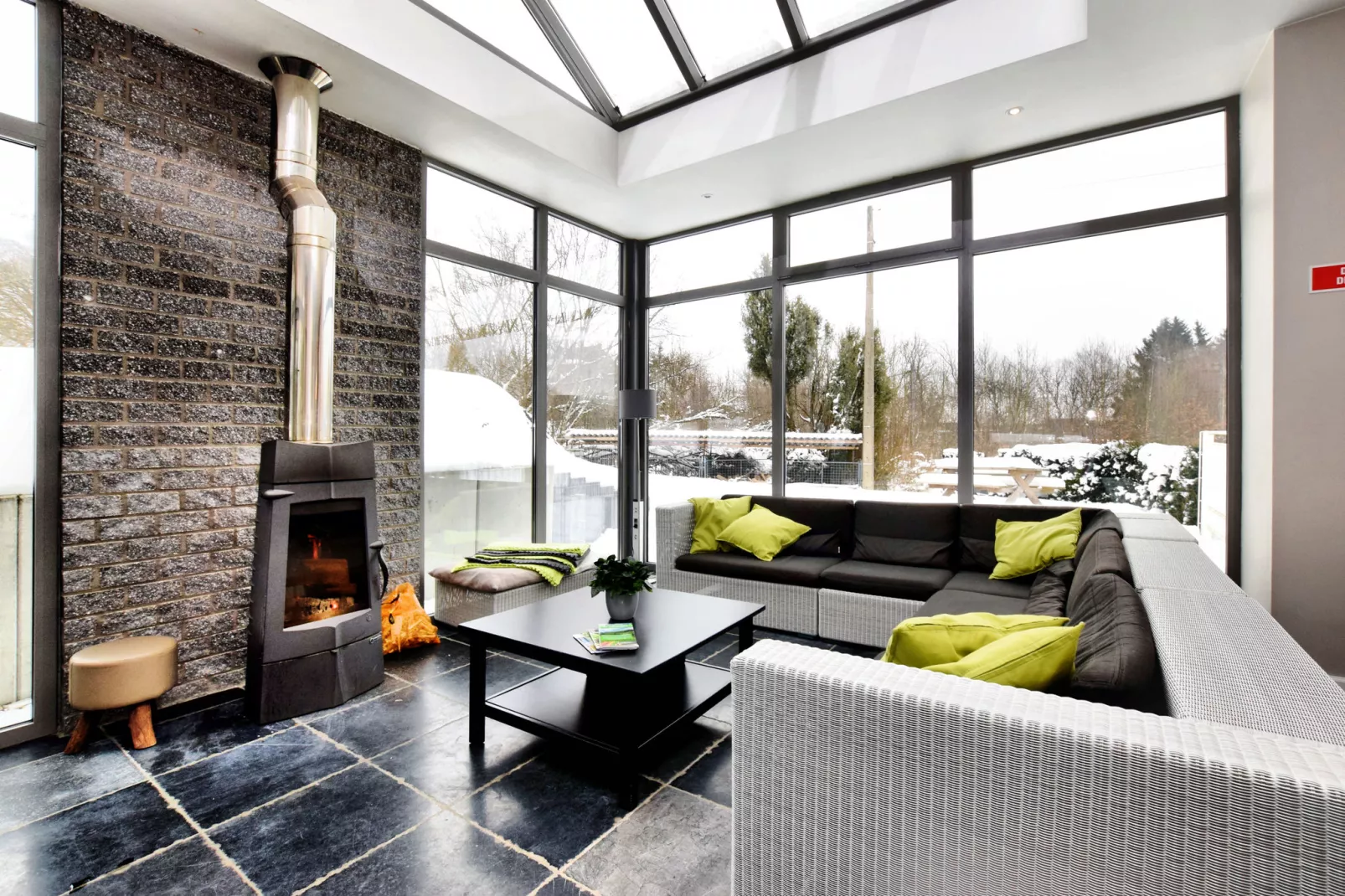 Villa Courtil-Woonkamer