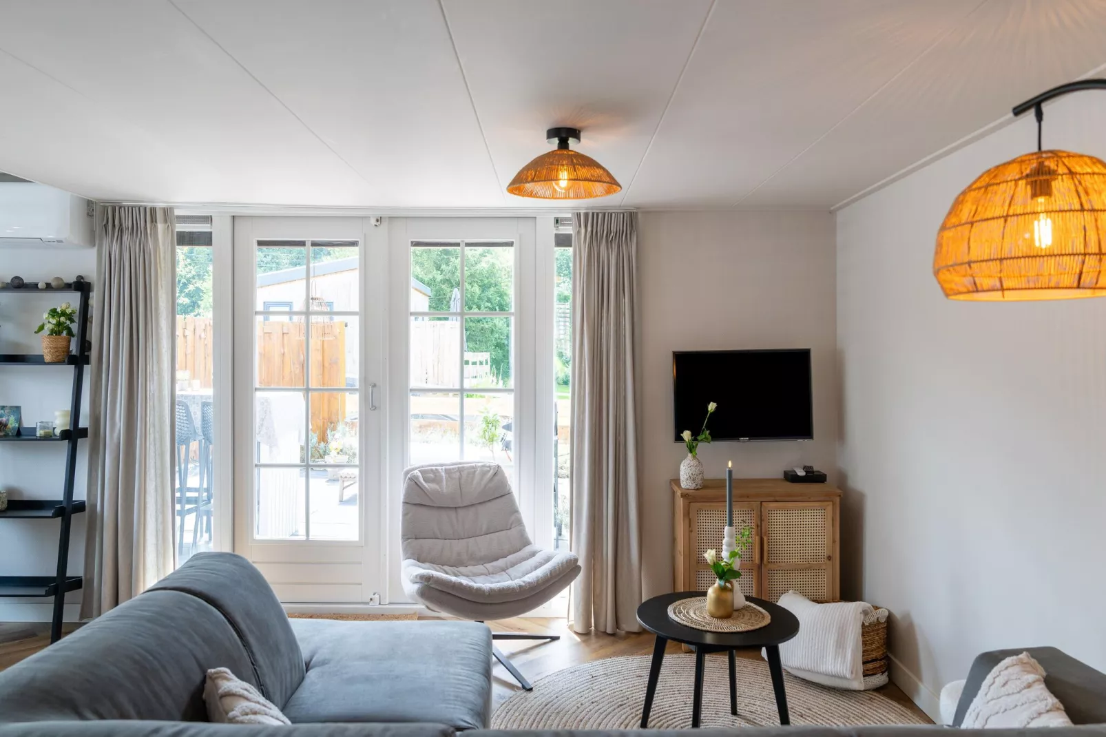 Luxe vakantiehuis Veluwe met Wellness-Woonkamer