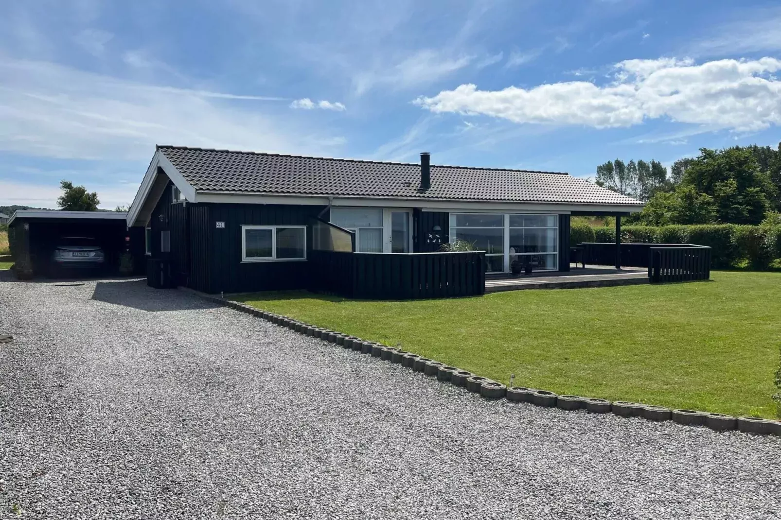4 sterren vakantie huis in Knebel-Buitenlucht