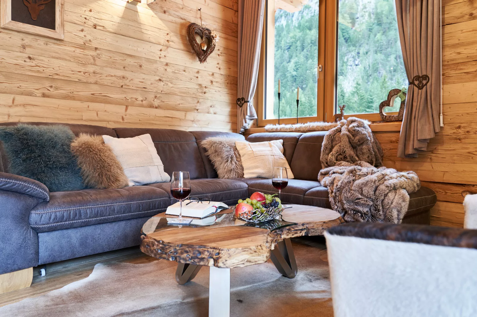 Haus Leßner TOP 1-Woonkamer