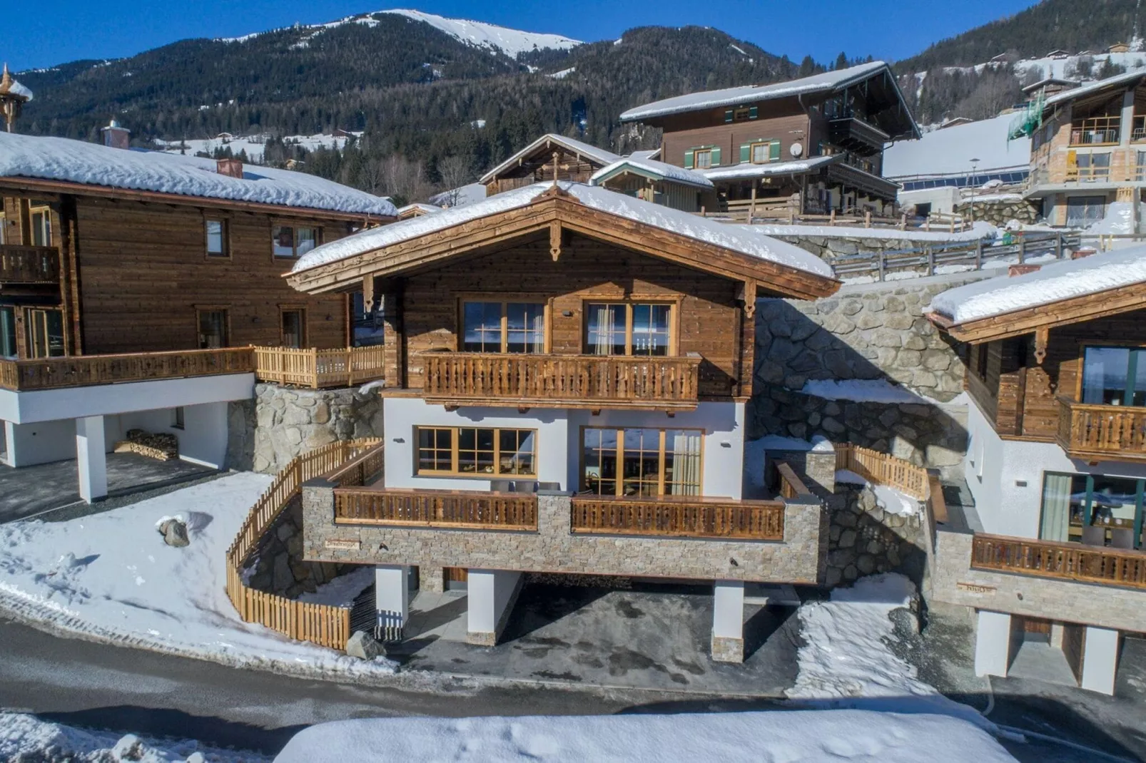 Nationalpark Chalet Rainerhorn-Exterieur winter