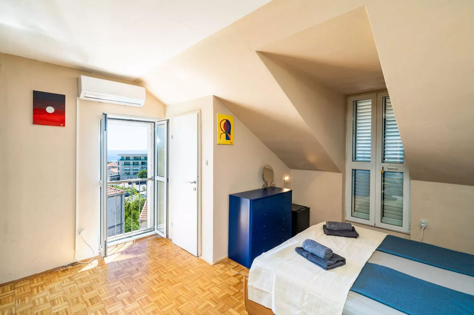 Rooms Nina - Double room with Sea View and shared terrace - 3