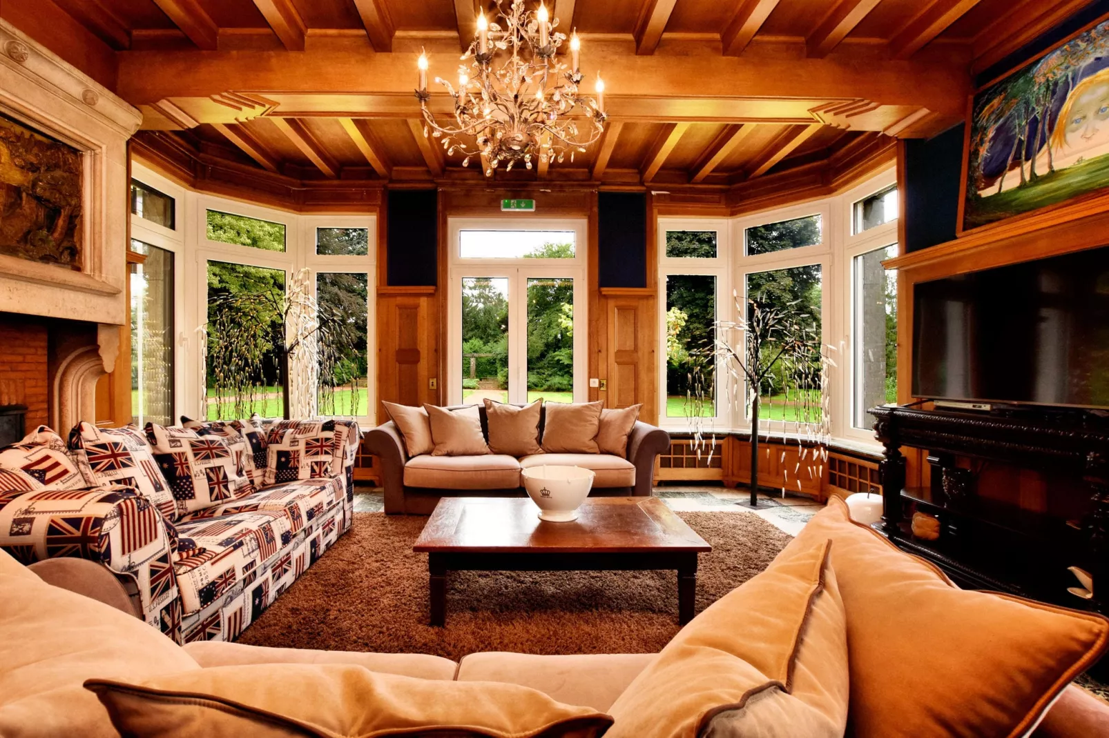 La Maison des Fleurs-Woonkamer