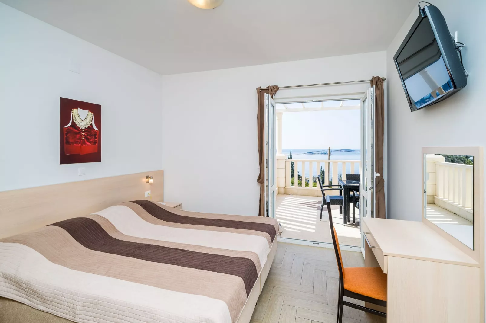 Villa Samba - Two-Bedroom Apartment with Terrace and Sea View - A4+1-Slaapkamer