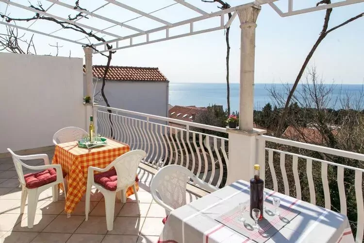 Apartment Angelina - Three Bedroom Apartment with Balcony and Sea View-Terrasbalkon