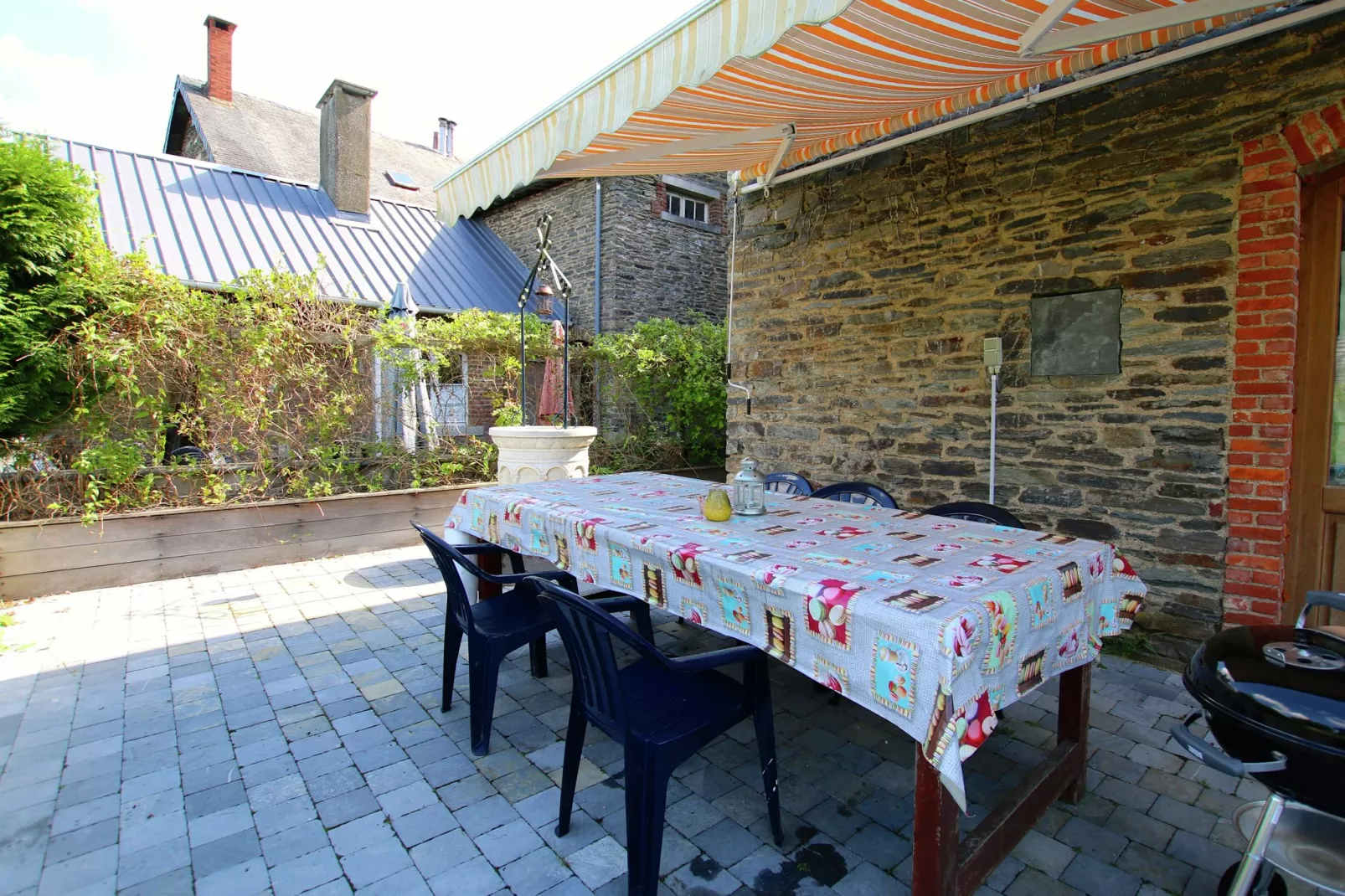 Les Gîte des Alouettes-Terrasbalkon