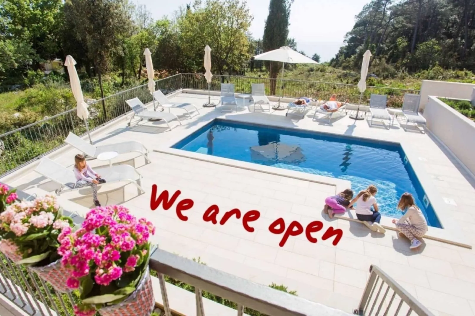 Apartments Villa Lukas - ''No.2'' Studio Apartment with Balcony and Sea View-Zwembad