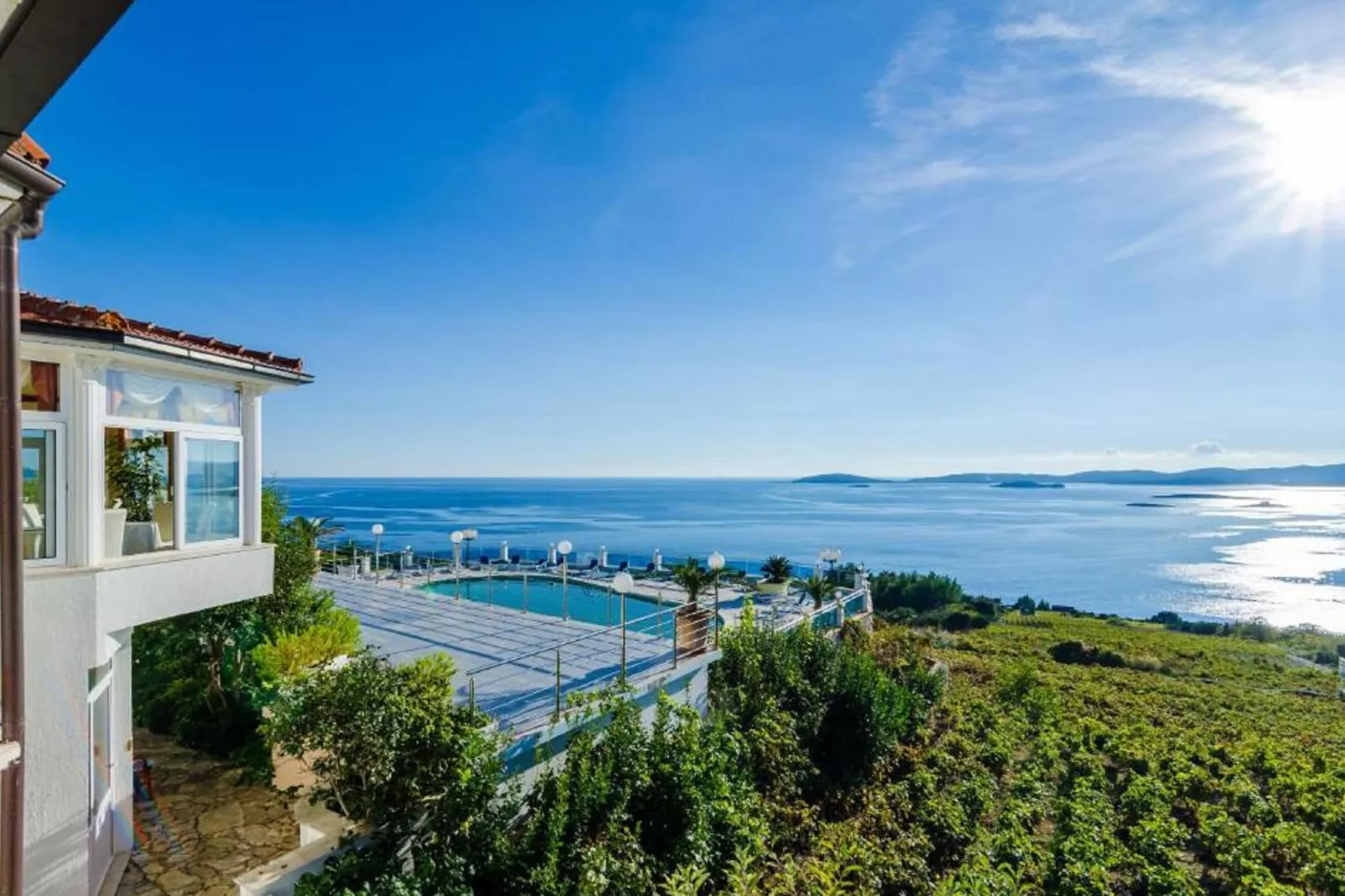 Hotel Pansion Villa Antonio - Two Bedroom Suite with Balcony and Sea View 17-Uitzicht