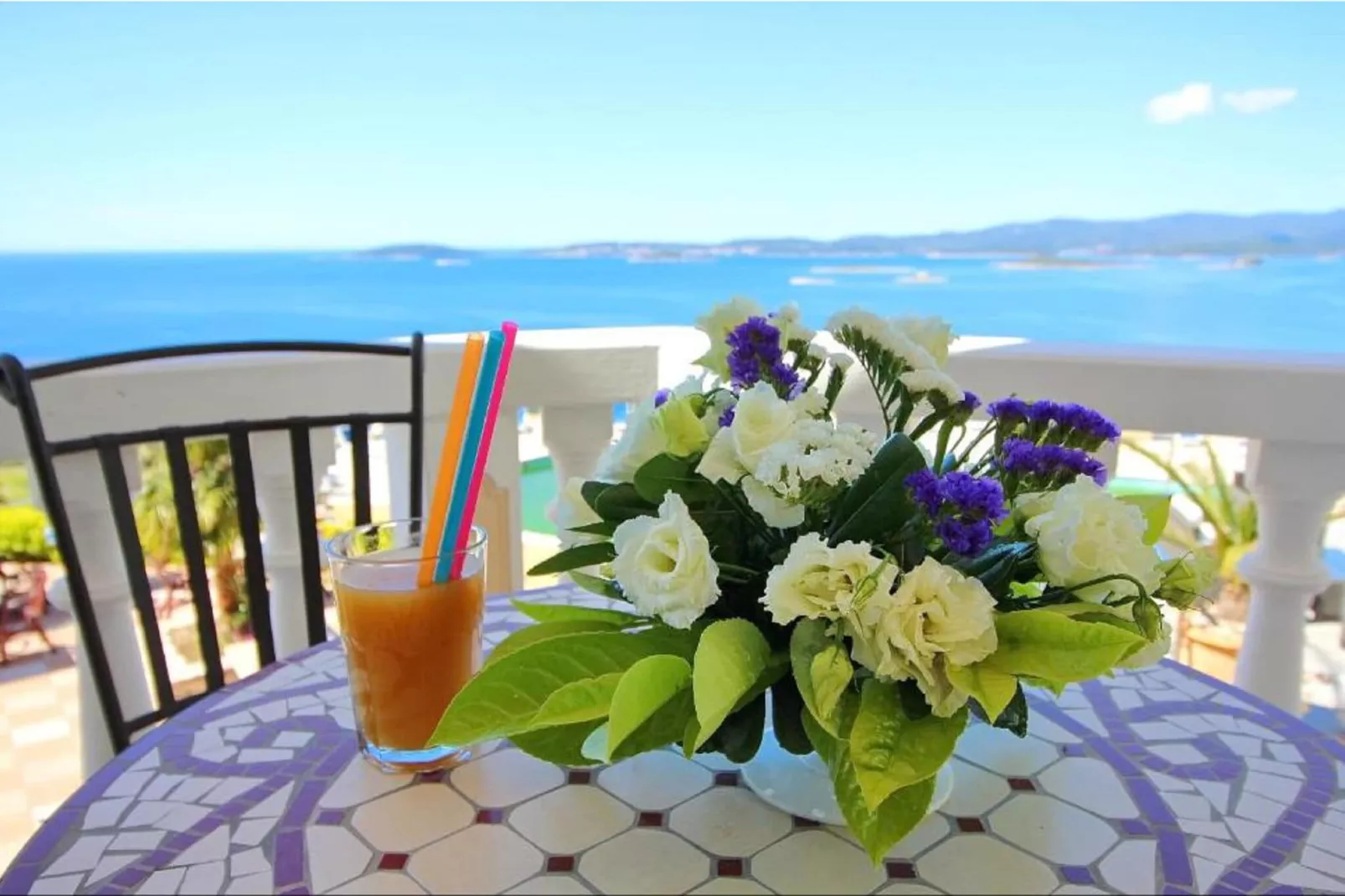 Hotel Pansion Villa Antonio - Two Bedroom Suite with Balcony and Sea View 17-Terras