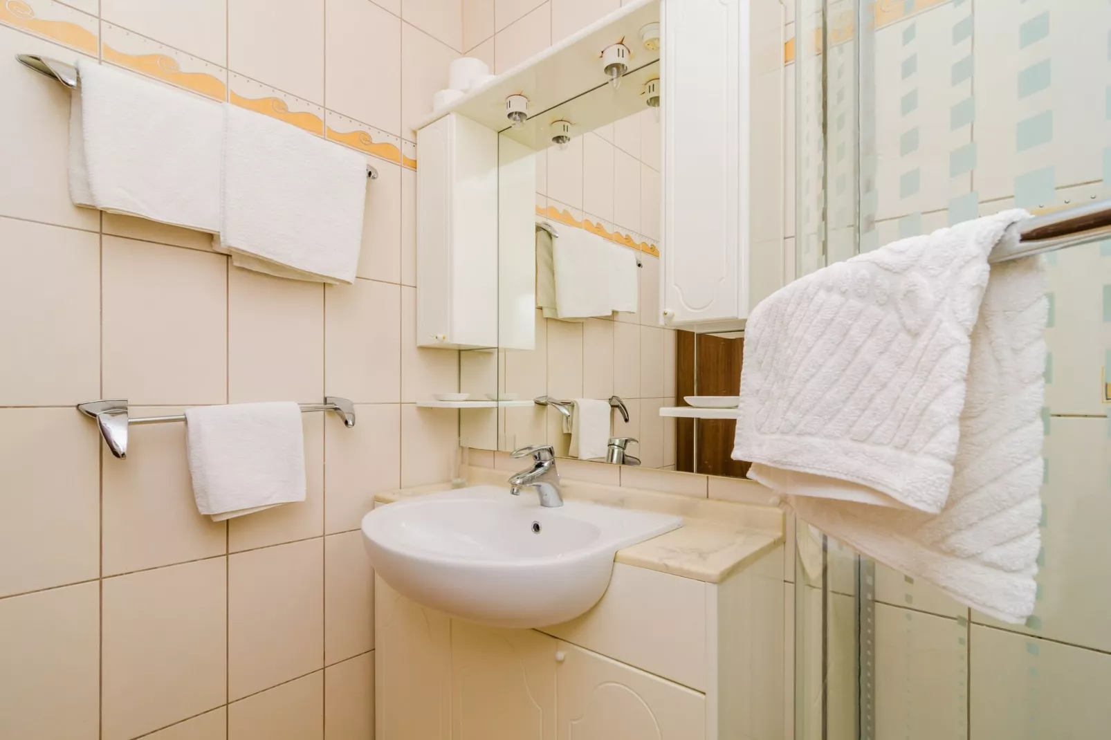 Hotel Pansion Villa Antonio - Standard Double Room 1-Badkamer
