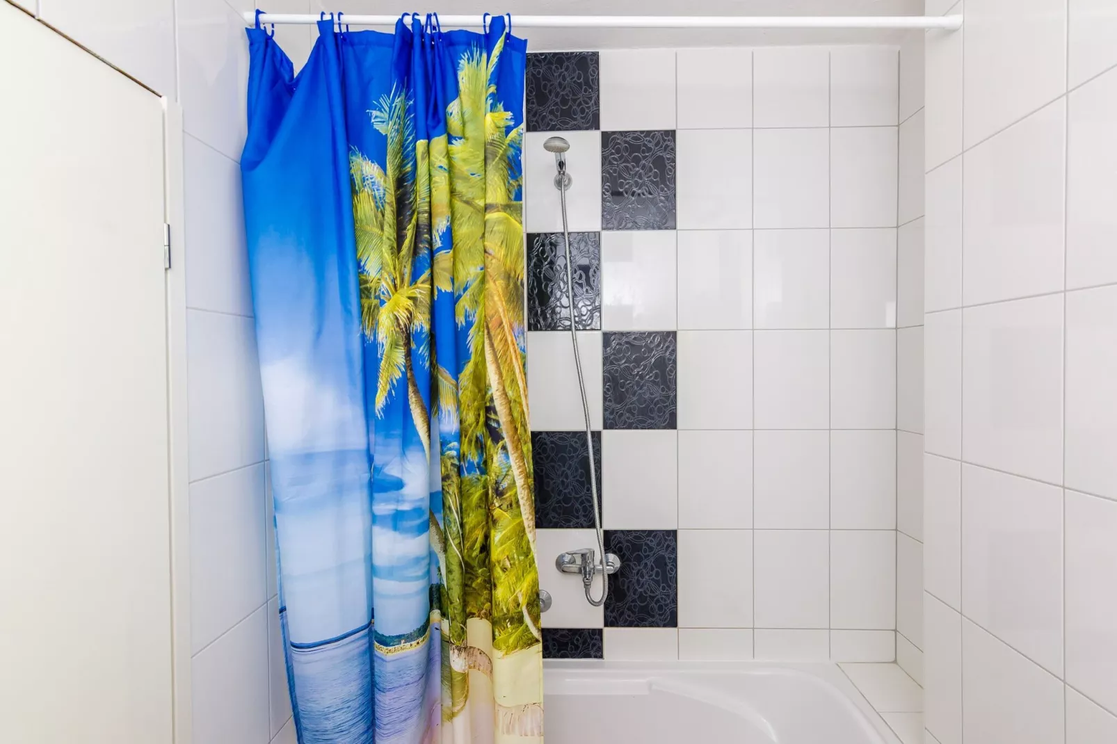 Apartments Glavor - One Bedroom Apartment with Balconies and Sea View (A5)-Badkamer