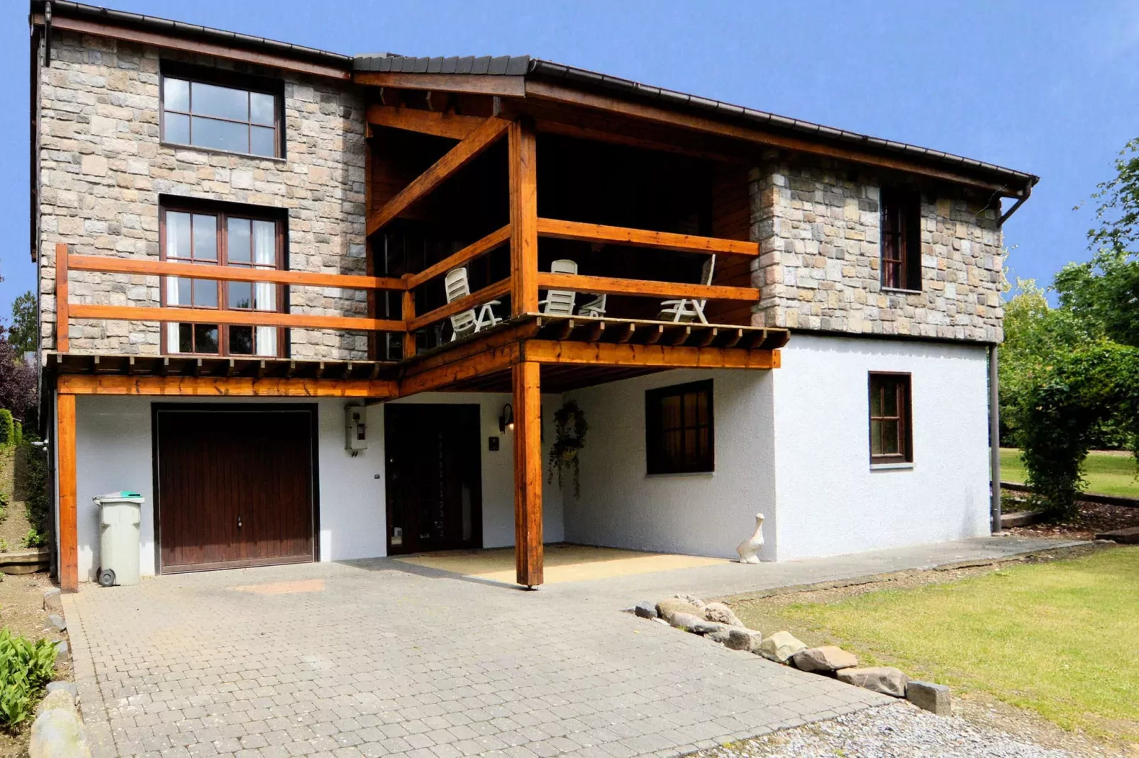 Chalet Reinhilde-Buitenkant zomer