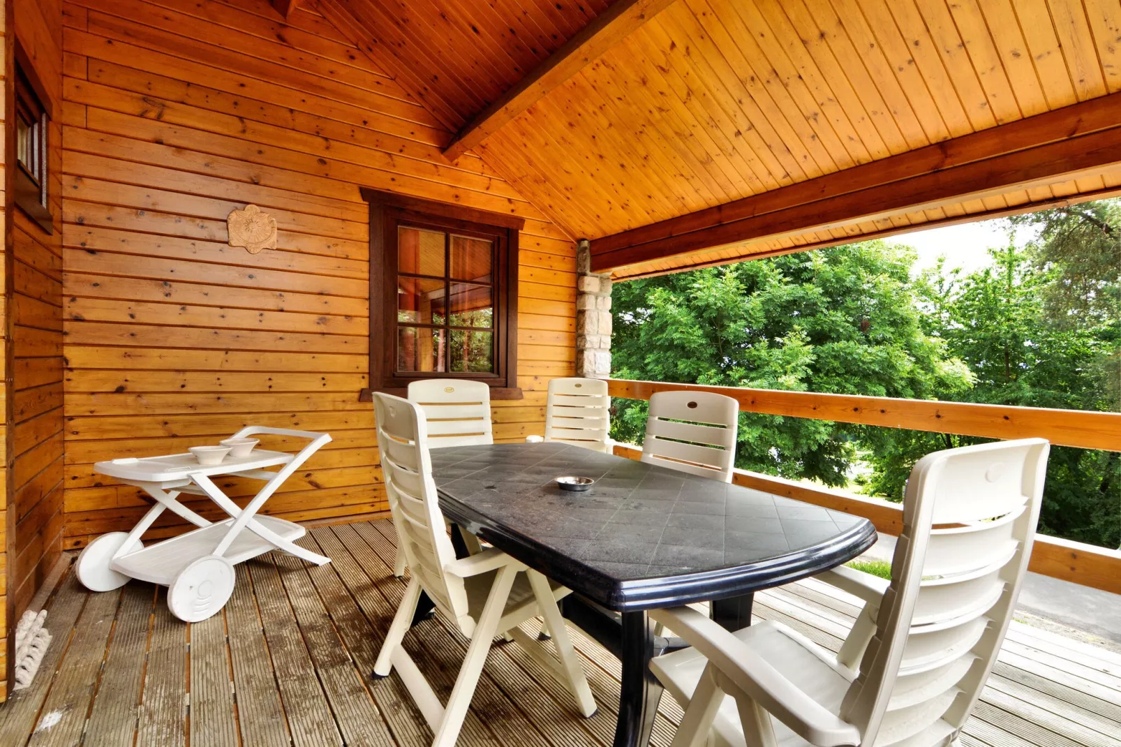 Chalet Reinhilde-Terrasbalkon