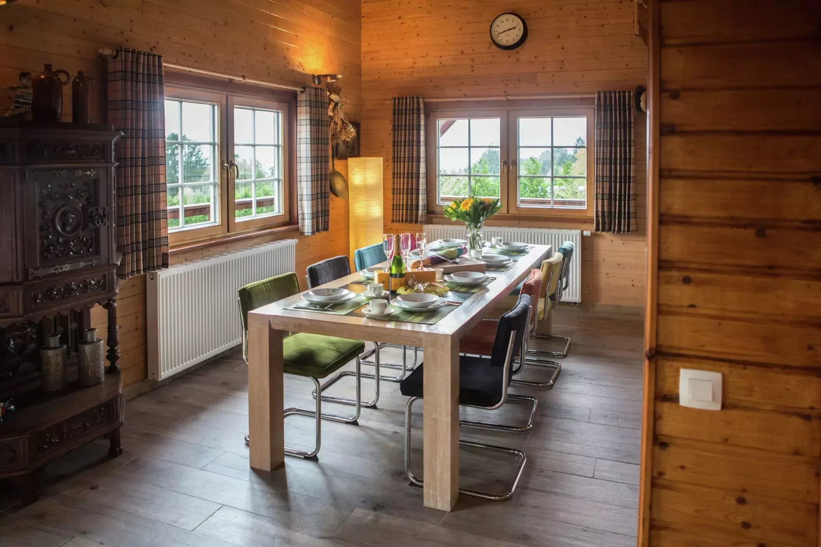 Chalet du Soleil-Eetkamer