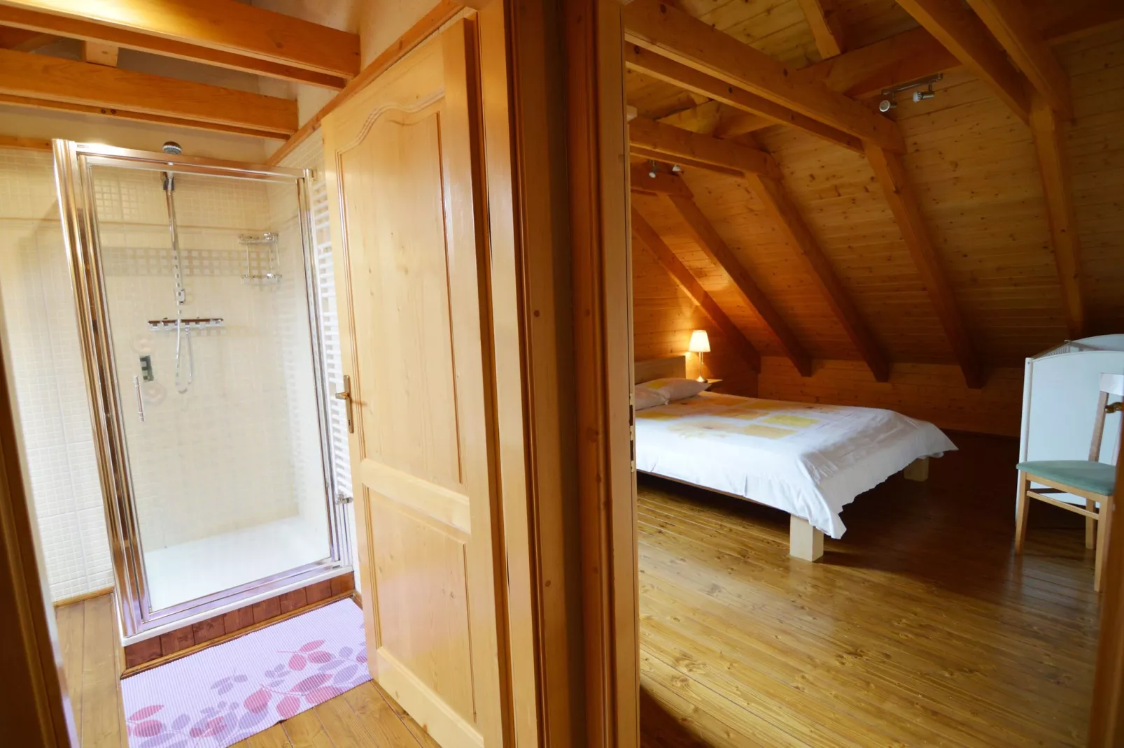 Chalet du Soleil-Slaapkamer