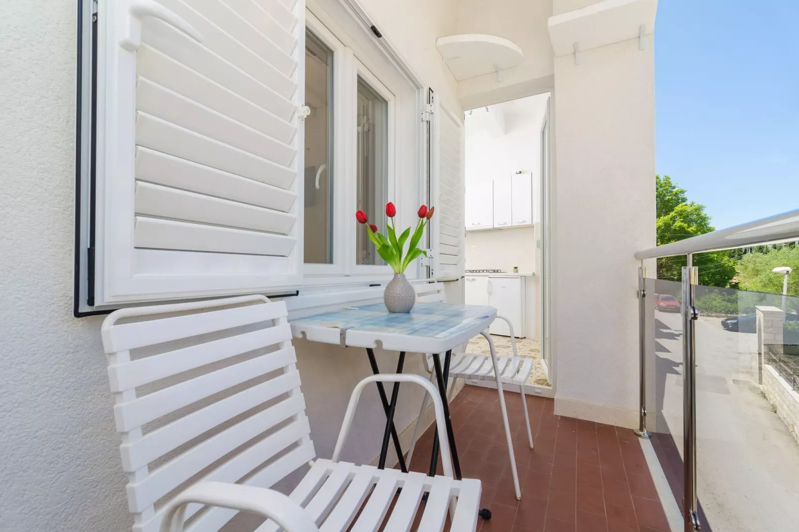 Apartments & Rooms Barišić-Comfort One Bedroom Apartment with Balcony and Garden View (Apt Preko-5)