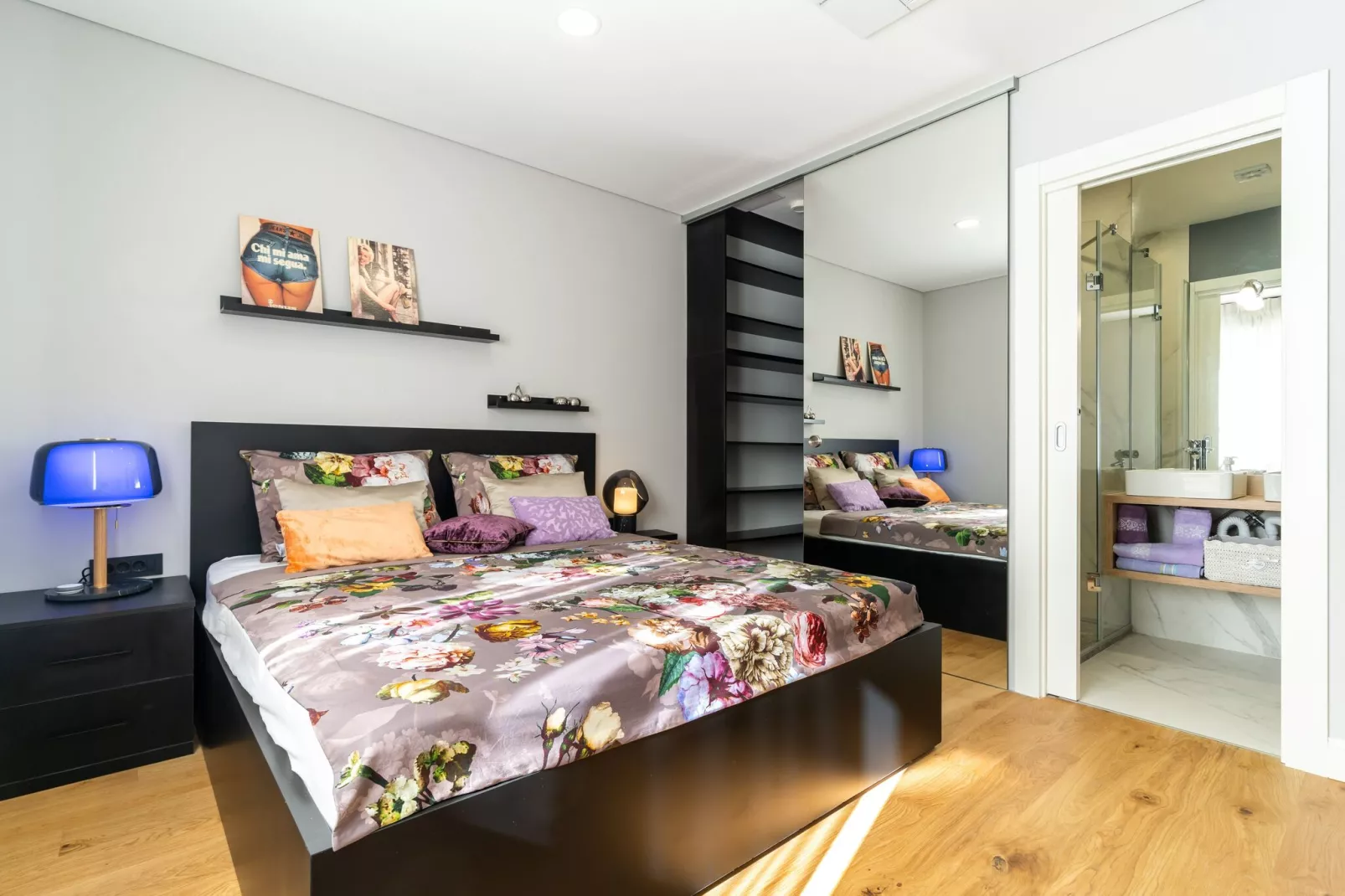 Apartments BoNlux - Deluxe two bedroom Apartment With Terrace-Slaapkamer