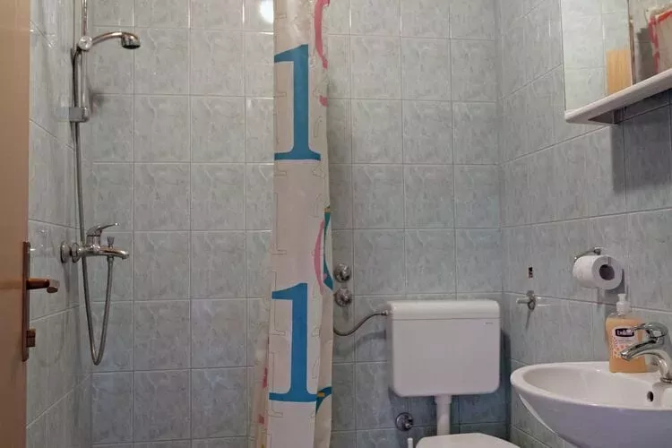 Guesthouse Žafran- Two Bedroom Apartment-Badkamer