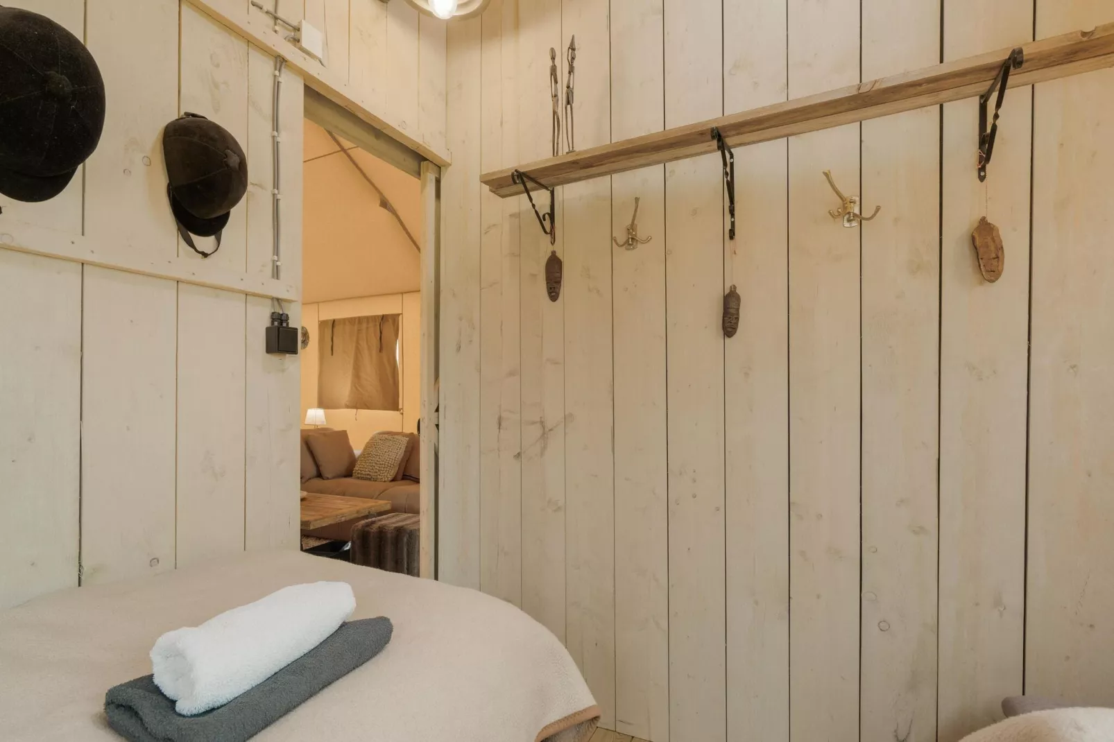 Lodge in de natuur-Slaapkamer