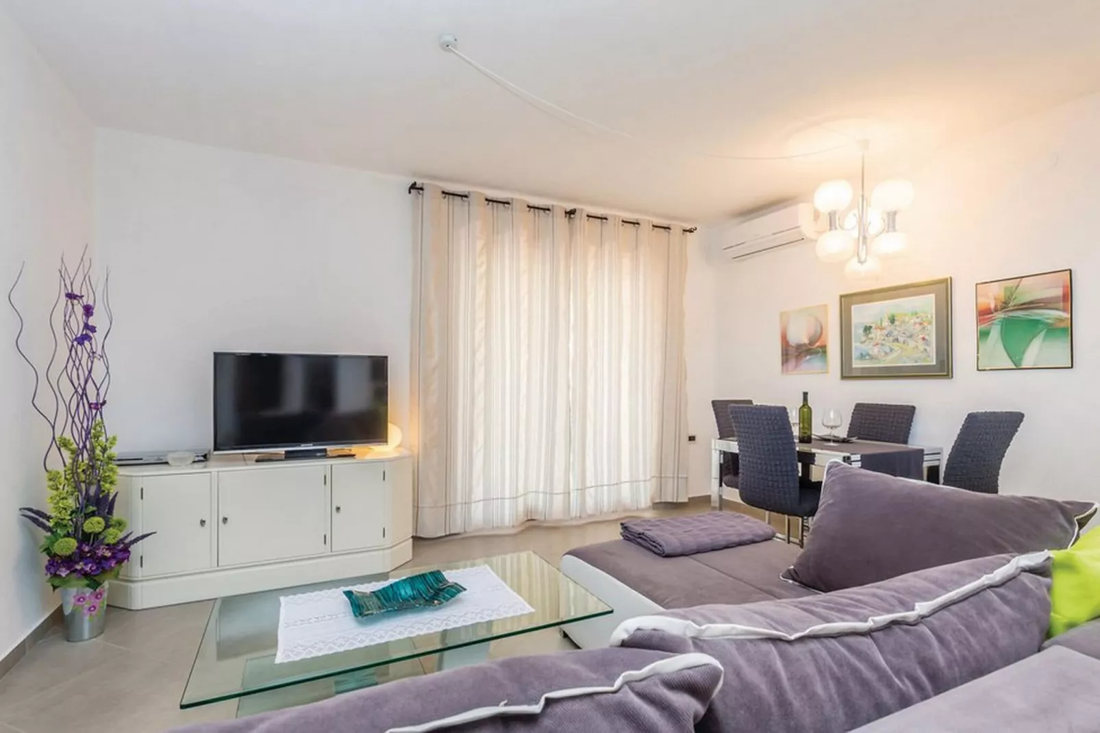 Apartments Paola - Two Bedroom Apartment with Terrace and Sea view