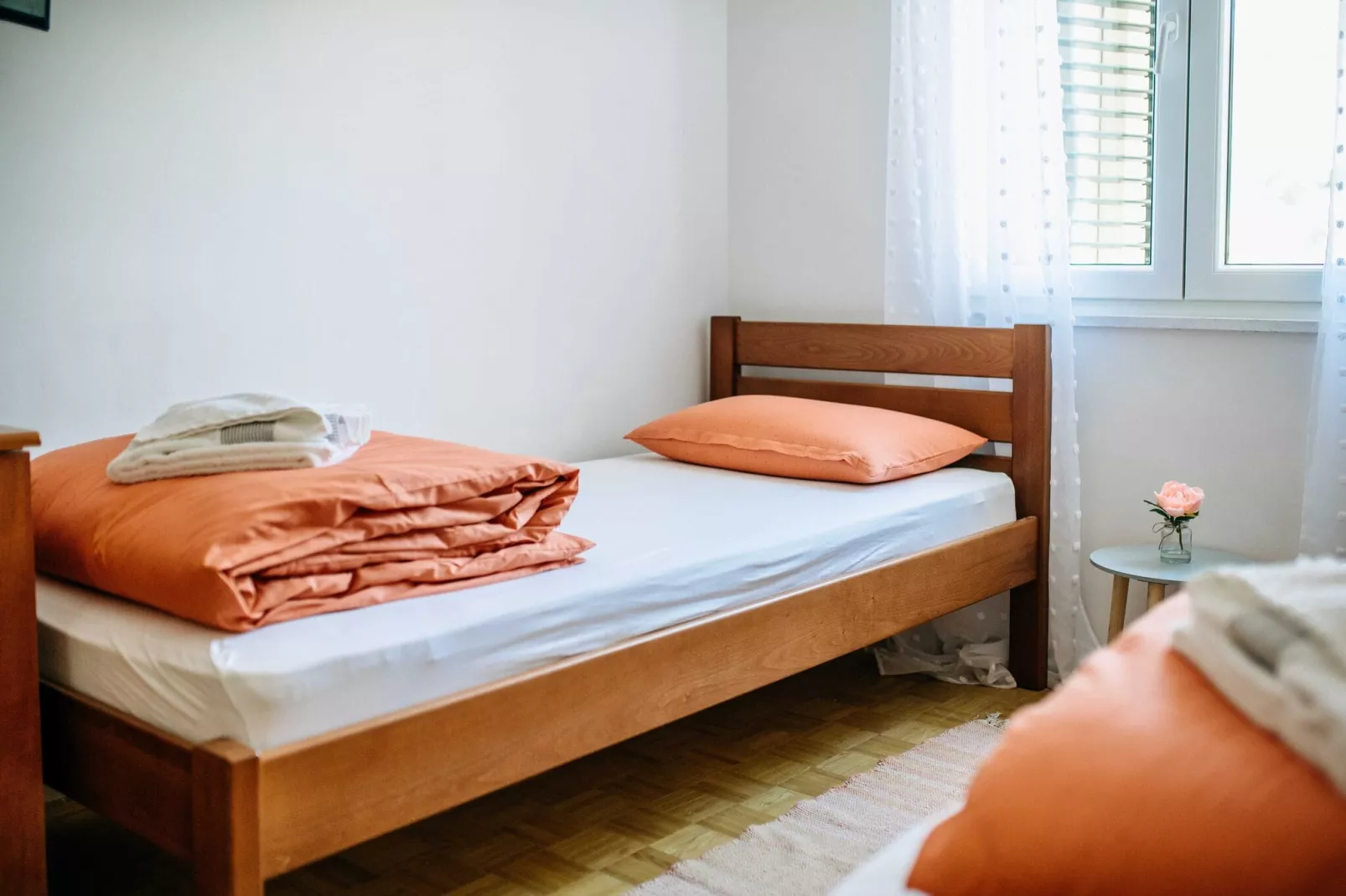 Apartment Wanda - Two Bedroom Apartment with City View-Slaapkamer