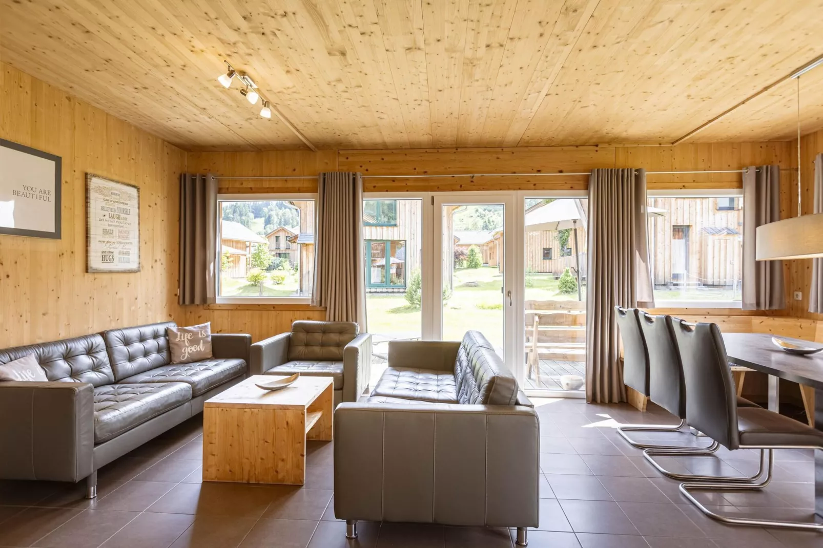 Kreischberg Chalets 6b-Woonkamer