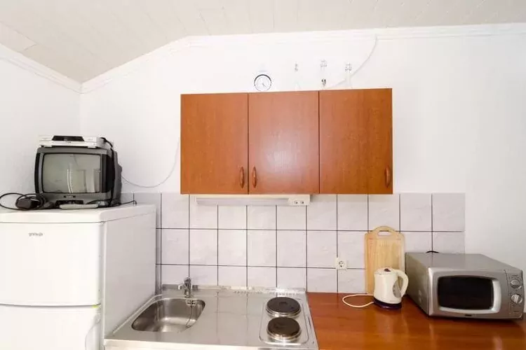 Apartments Villa Nikol - Standard Two Bedroom Apartment with Sea View (APT 1)-Keuken