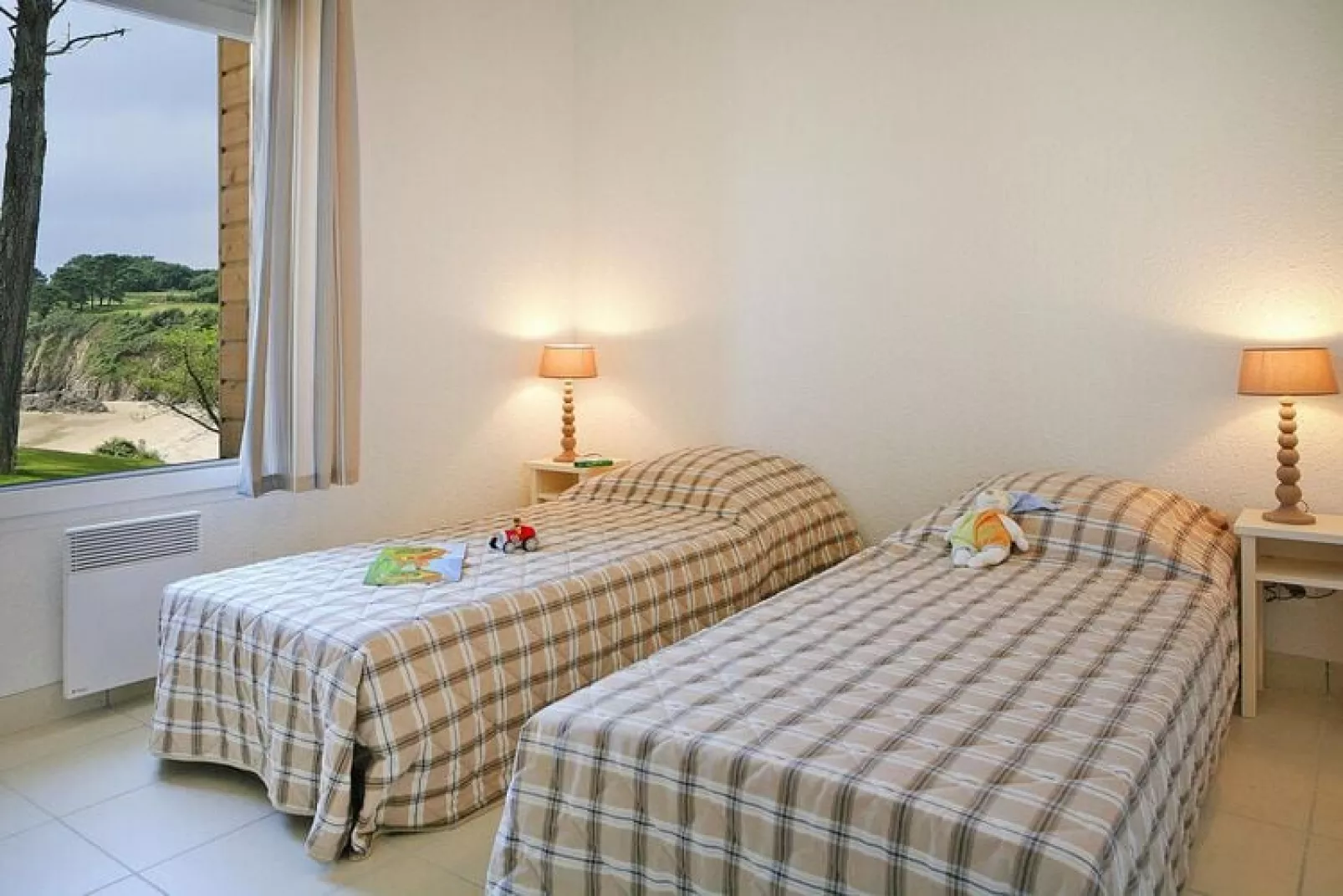 Residence Iroise Armorique Locmaria-Plouzané //T 3 Duplex 6 pers-Slaapkamer