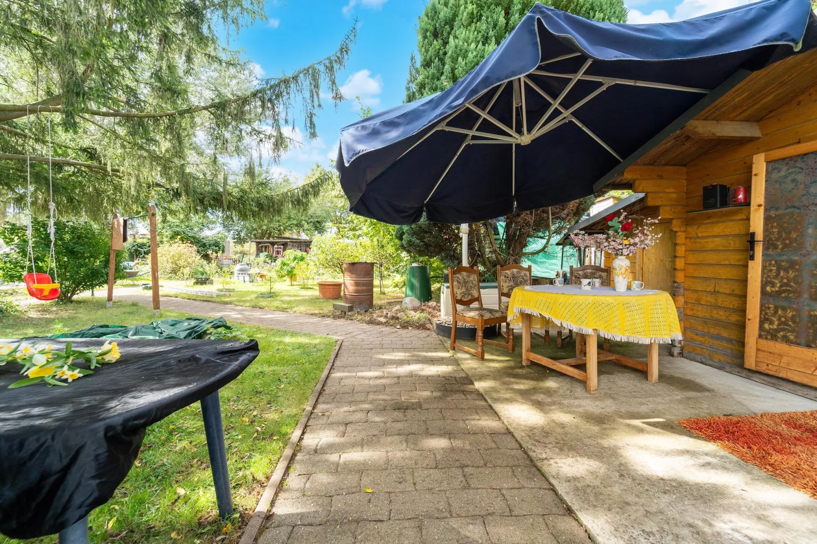 Ferienwohnung Petersberg-Tuinen zomer
