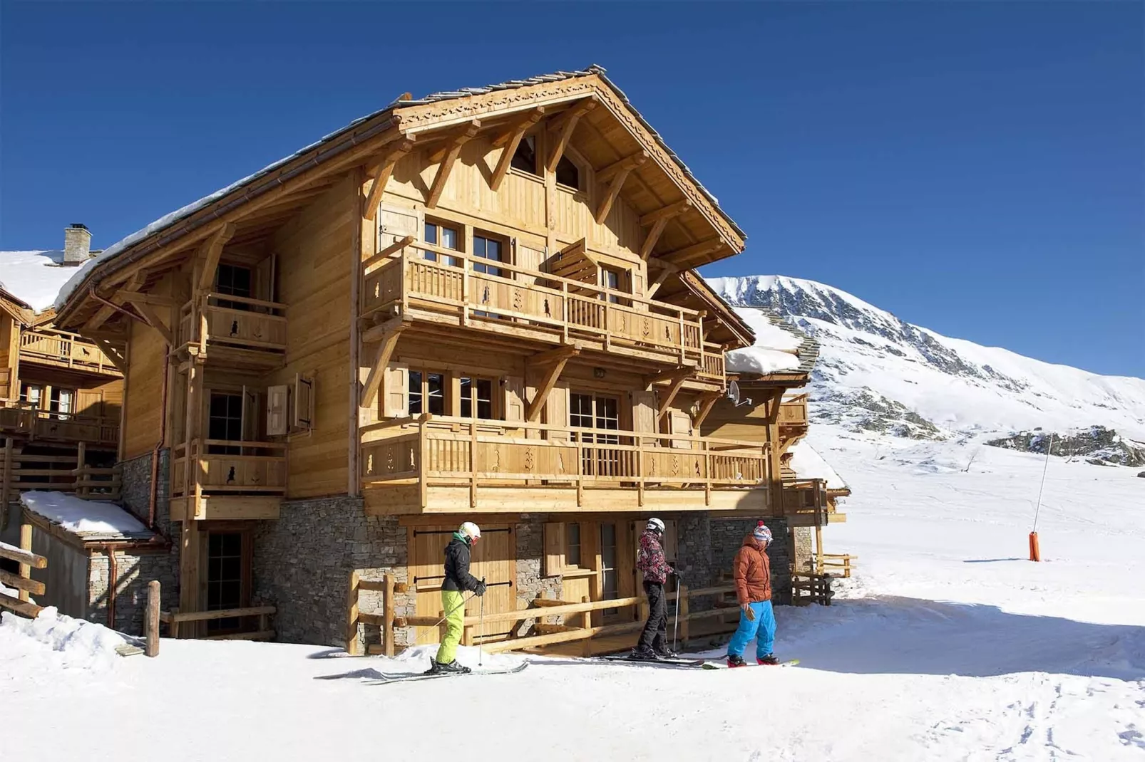 Chalet Marmotte-Exterieur winter