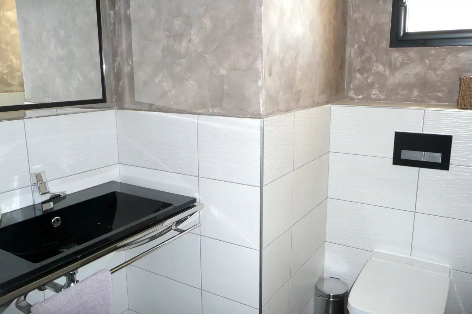 Premium-Ferienvilla mit Jacuzzi 180° Panorama-Meerblick Telgruc-sur-Mer-Badkamer