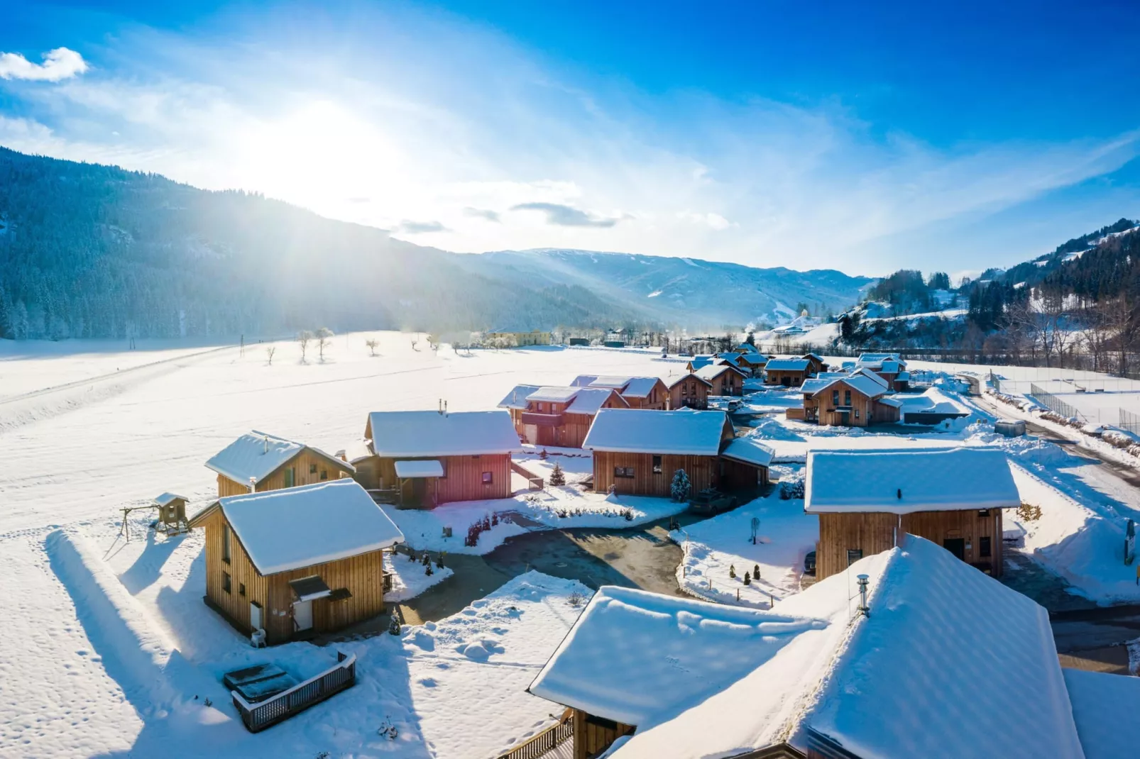 Feriendorf Murau 12-Gebied winter 1km