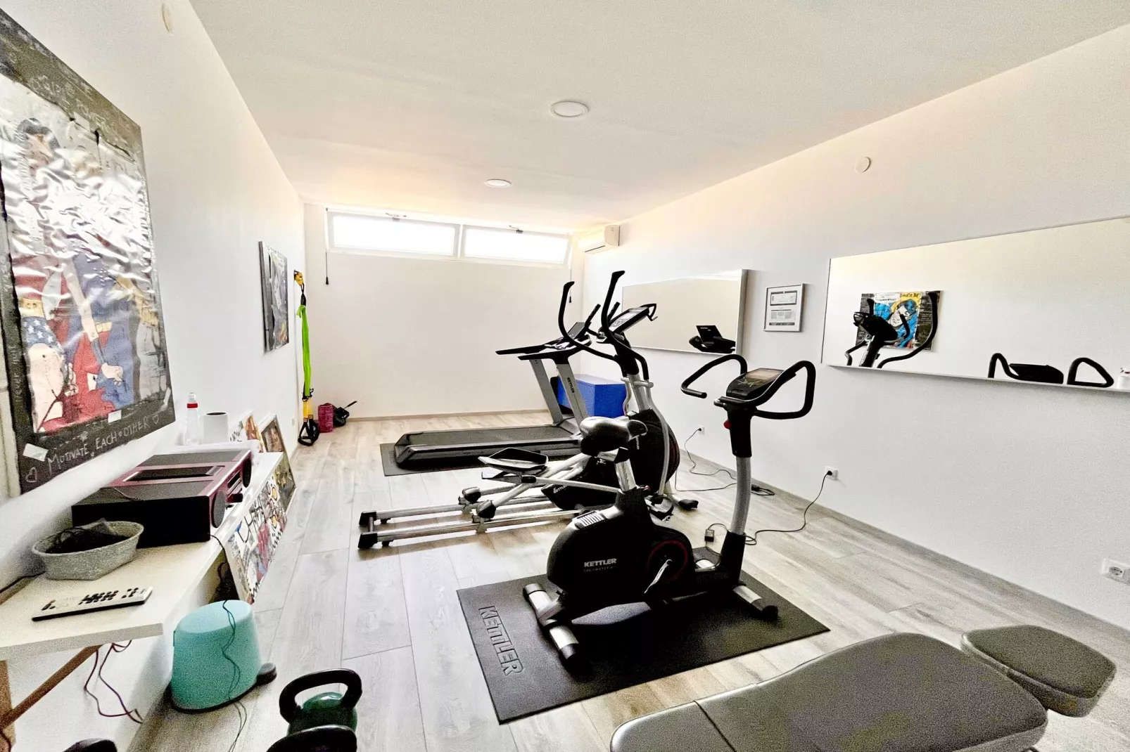 Apartments Villa Lukas - ''No.9'' Gallery Two Bedroom Apartment with Balcony and Sea View-Sportzaal