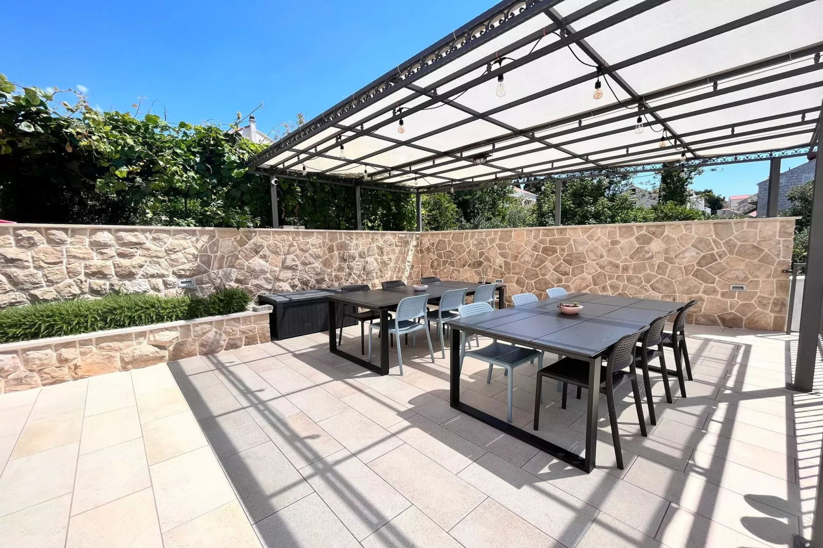Apartments Villa Lukas - ''No.9'' Gallery Two Bedroom Apartment with Balcony and Sea View-Terras