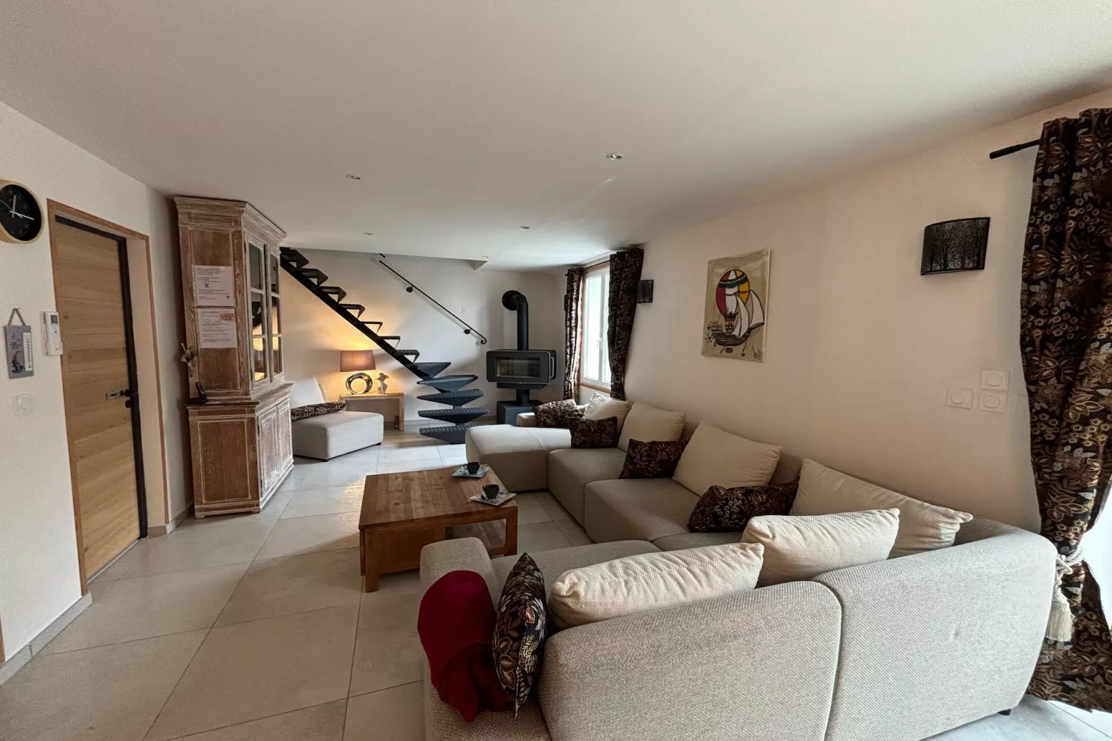 Maison de vacances Asnelles-Woonkamer