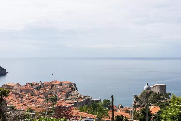 Guest House Old Town View - One Bedroom Apartment with Terrace and Sea View - A 3+2 (Charming)-Uitzicht