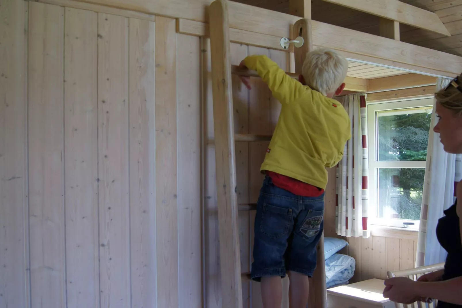 Hut in campingresort met verwarming-Binnen