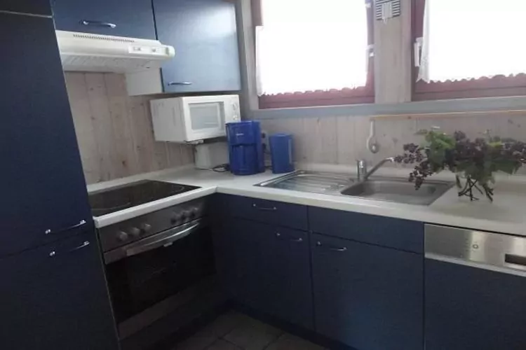 FH Wildgans Comfort mit Sauna & Kaminofen 81 qm 114-Keuken